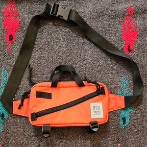 Topo Designs Orange Crossbody Bag
